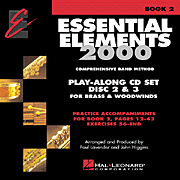 Essential Elements Interactive, Book 2 Accompaniment CD band method book cover